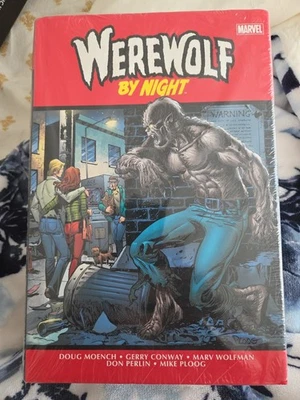 Werewolf by Night Omnibus By Moench & Conway (Marvel Comics 2015) New Sealed OOP - Image 1 of 3