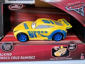 Disney Pixar Cars Talking Dinoco Cruz Ramirez 15 Sounds Working Lights - Picture 1 of 2
