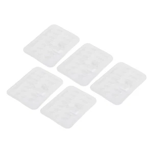 80 pièces prises de port USB couvercles bouchons silicone anti-poussière transparent (16 pièces/ensemble) - Photo 1 sur 7