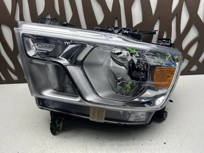 2019-2023 Dodge Ram 1500 Left Driver OEM HALOGEN Headlight Lamp - Image 1 of 4
