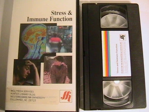 [M84,85]  VHS TAPE - STRESS & IMMUNE FUNCTIONS Films for Humanities & Sciences - Foto 1 di 2