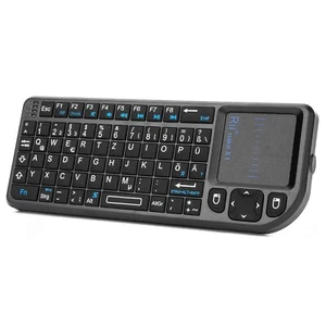 X1 Mini Wireless Tastatur mit Touchpad für Smart-TV-Fernbedienung/PC/Tablet/Xbox - Bild 1 von 7