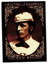 1994 American Archives Origins of Baseball Card - George Wright