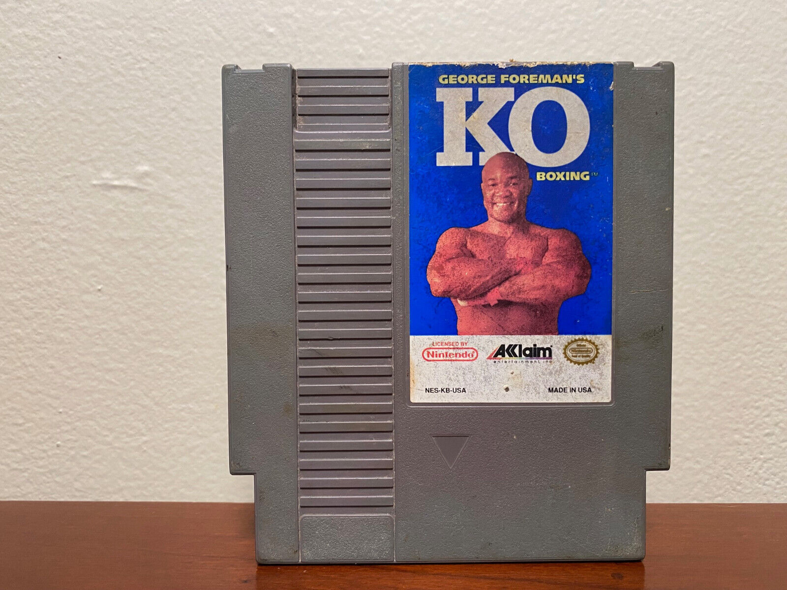 George Foreman's KO Boxing [Nintendo NES, 3-Screw, 1992]