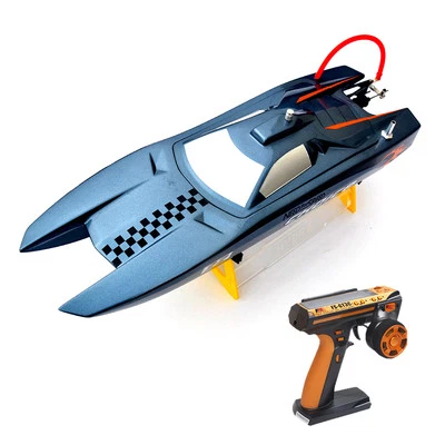 M370 Fiber Glass Gray Electric Racing RC Boat RTR W/ Motor Servo ESC Battery - Image 1 of 4