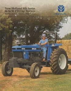  Folleto de venta de tractores New Holland serie 10 S modelos 5610S 6610S 7610S 7810S  - Imagen 1 de 2