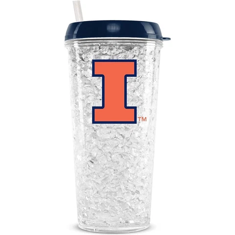 Illinois Fighting Illini Freezer Tumbler - 16 oz Cover