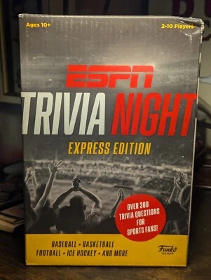 Funko Games ESPN Trivia Night Express Edition Trivia Game (2-10 Players) UNUSED - Image 1 of 4