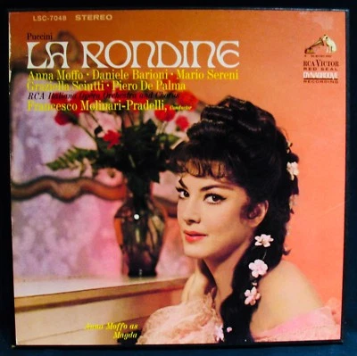 PUCCINI: La Rondine~Anna Moffo~Daniele Barioni~RCA VICTOR Stereo Record Box Set - Image 1 of 2