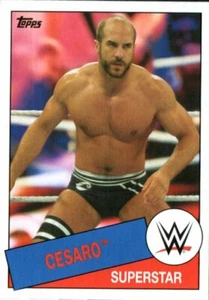 2015 Topps WWE Heritage Wrestling Card #96 Cesaro - Picture 1 of 2