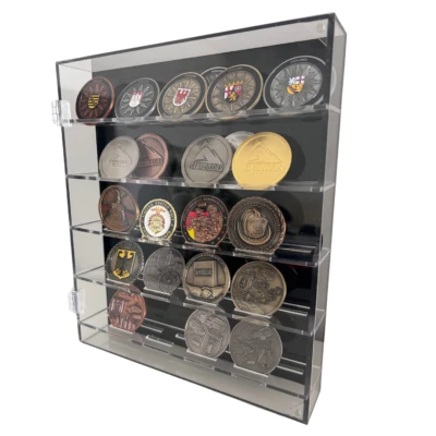GEARBUDDIES Challenge Coin & Münzen Vitrine