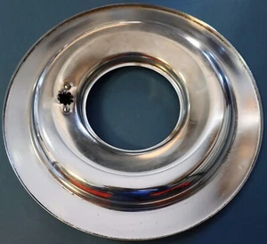Vintage 14 inch chrome air cleaner base - Bild 1 von 4