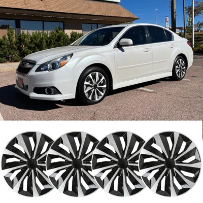 For Subaru Legacy 08-14 16" 4X Hubcaps Wheel Cover Hub Caps fit R16 Steel Wheel - Image 1 of 4