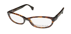 NEU REPUBLICA PALMA BRILLE 52-16-135 SCHILDPATT DESIGNER BIS VOLLRAND DAMEN - Bild 1 von 8