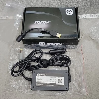 PWR+ i4C Input 11.5-15.0V DC, 10A Max, Output 20V 4.5A Laptop Car Adapt FREE SHP - Image 1 of 4