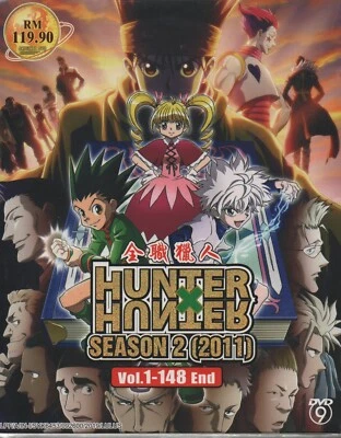 Anime DVD Hunter X Hunter TV Series Season 2 Vol.1-148 End (2011) English Dubbed - Image 1 of 3
