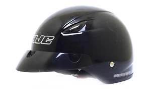 HJC CL-21 motorcycle half helmet w/zip out ear guards. Size L. Very slight use - Picture 1 of 7