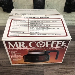 New Vintage Mr Coffee Model D-7C Replacement Carafe Decanter 8 Cup w/Box 1975 - Picture 1 of 11