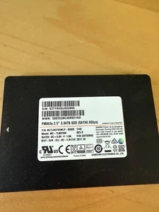Samsung PM863A 3.84TB SATA III (6G) Internal SSD (MZ7LM3T8HMLP-00005) - Photo 1/2