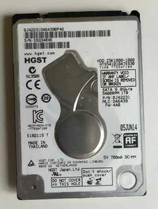 Festplatte HDD 2.5 " SATA 6.0 GB/S 5400RPM 1TB 0J42231 DA6439 X Laptop - Bild 1 von 2
