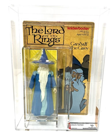 Knickerbocker LOTR AFA60 Gandalf the Grey on card Vintage Ralph Bakshi rare 1979 Cover