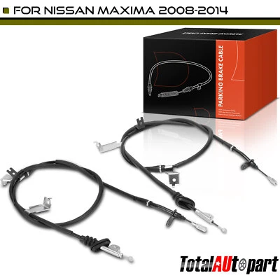 2 троса стояночного тормоза для Nissan Maxima 2008-2014 задние со стороны водителя и пассажира - Изображение 1 из 4