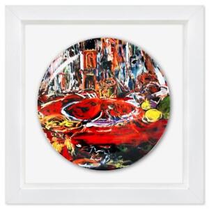 Cecily Brown "Lobsters Walk Hand in Hand" Framed Limited Edition Plate, LOA