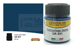 Lifecolor UA831 - Blu orientale FS - colore acrilico 22ml 