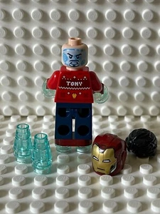 LEGO MARVEL AVENGERS 76196 Iron Man Minifigure in Tony Sweater NEW - Picture 1 of 2