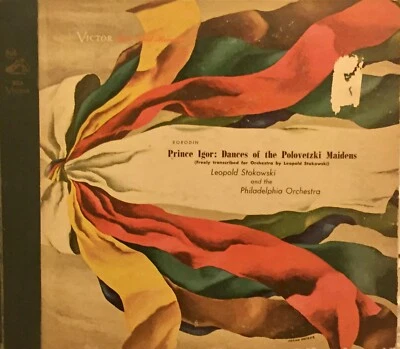 Leopold Stokowski Prince Igor Dances of the Polovetzki Maidens DM-499 78 LP 1938 - Image 1 of 4