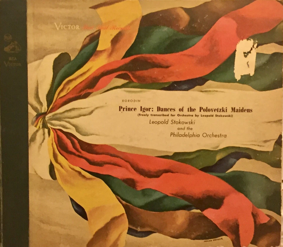 Leopold Stokowski Prince Igor Dances of the Polovetzki Maidens DM-499 78 LP 1938 - Image 1 of 4