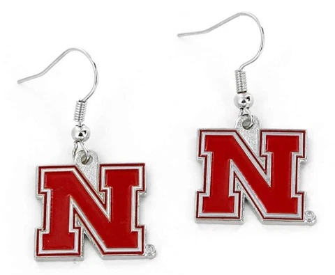 NCAA Logo Dangle Earrings - Choose Your Team Cover