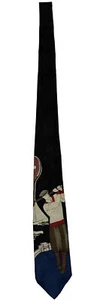 Polo Ralph Lauren for Mark Shale 100% Silk Tie Golfer Golfing Sailboat Handmade - Picture 1 of 16