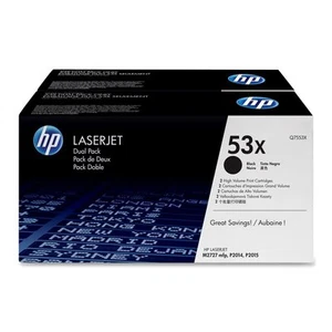 HP 2er Pack Toner Q7553X schwarz LaserJet P2014 / P2015 - Bild 1 von 1