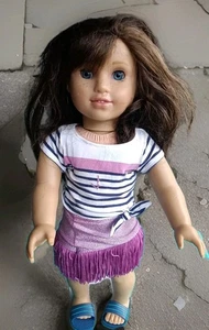 American Girl Doll  In Original Outfit With Stand 18" - Picture 1 of 14