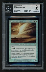 ***BGS 9 FOIL Eternal Dragon*** MTG Scourge Magic Kid Icarus - Picture 1 of 2