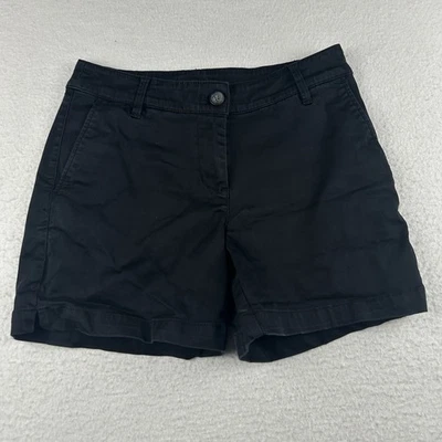 Pantalones cortos chinos Tommy Bahama para mujer 0 Black Island Life Foto 1 de 4