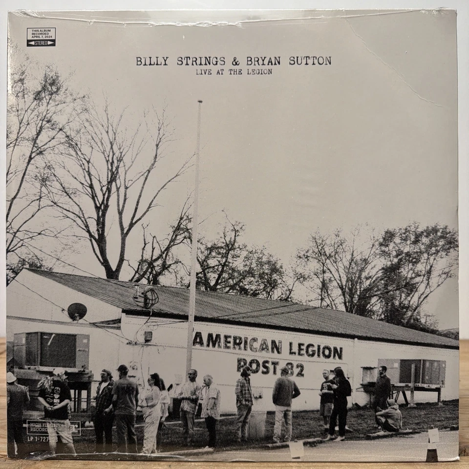 Billy Strings & Bryan Sutton Live At the Legion double LP vinyl Europe Warner