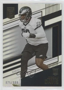 2022 Panini Donruss Elite Rookies /999 Jordan Davis #149 Rookie RC - Foto 1 di 4