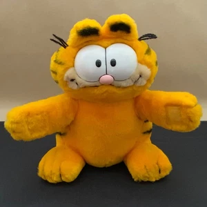 Peluche vintage Garfield 1981 Open Arms Toy Dakin 9” peluche coleccionable - Imagen 1 de 4