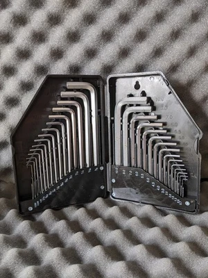 McAllister Allen Key Hex Wrench 30 Pc Set Chrome Vanadium New Unused  - Image 1 of 3