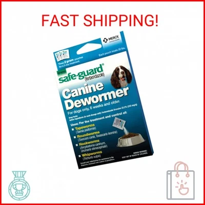 Pro-Sense Safe-Guard 4, Desparasitante canino para perros, tratamiento de 3 días Foto 1 de 2