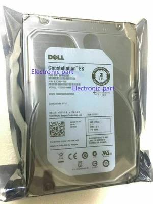 Dell Seagate R755K 0R755K 2TB 7200RPM 6Gb/s 3.5" SAS Hard Drive ST32000444SS - Image 1 of 2