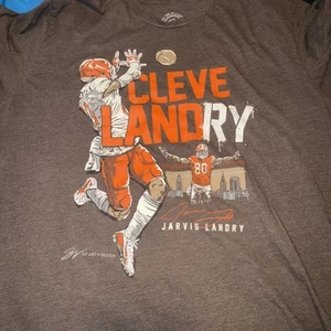 Cleveland Browns Jarvis Landry T-Shirt Herren L GV Art + Design CleveLandry - Bild 1 von 3