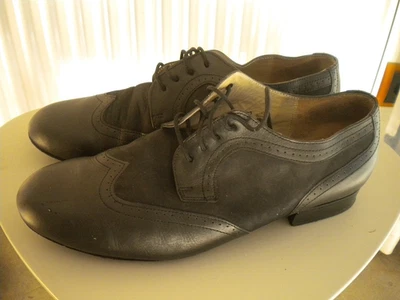 Herren Tanzschuhe, DIAMANT, Größe 11 1/2, Schwarz, Lochmuster, Tanzsport - Bild 1 von 4