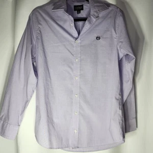 LAUREN by RALPH LAUREN COLLARED DRESS SHIRT BOYS SIZE 18- WOMEN SIZE M - Picture 1 of 8