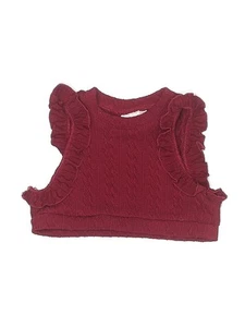 Rare Editions Girls Red Sweater Vest 6 - Picture 1 of 2
