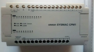 Omron CPM1-20CDR-A PROGRAMMABLE CONTROLLER 100-240 VAC USED CPM1-20 - Picture 1 of 7