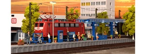 Moderno Andén Con Iluminación LED / Kibri 49556- Escala H0 - Bild 1 von 4