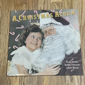 A Christmas Album (1984) Vinyl LP • Frank Sinatra, Streisand, Johnny Mathis - Picture 1 of 3